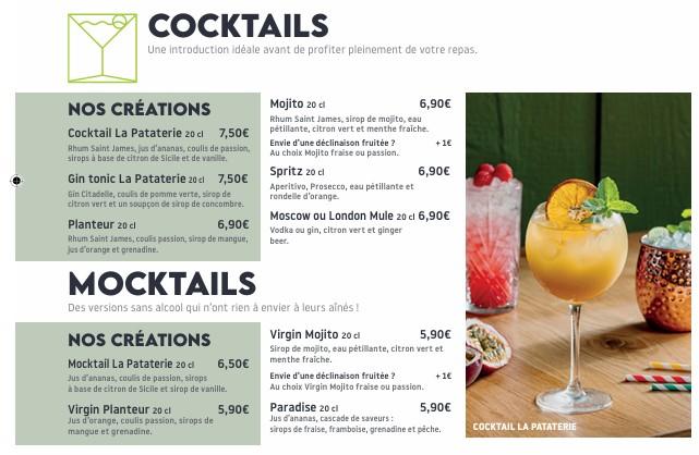 La Pataterie Saint Maximin - Menu Image 4